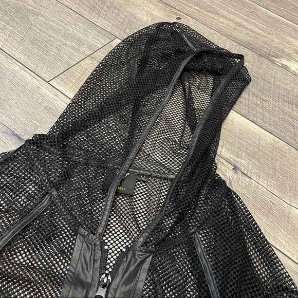 Yrstrly Black Mesh 14th Street Zip Up Hoodie - Picture 11 of 12